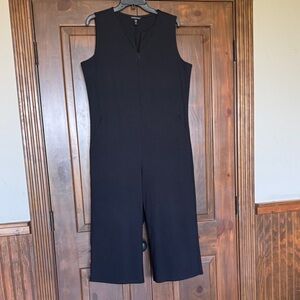 Eileen Fisher Sleeveless Ponte Cropped Jumpsuit